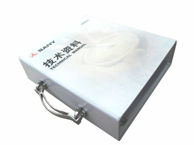 Customized cardboard folder