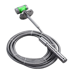 Cable type tuning fork densitometer