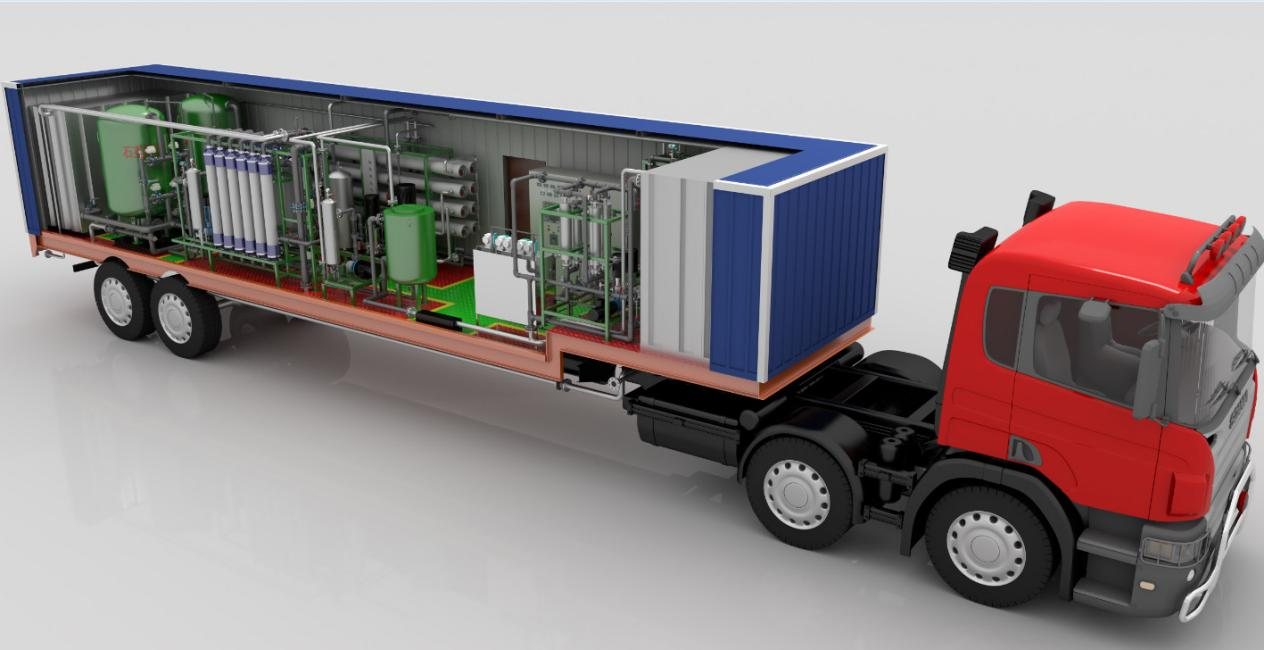 Container Type Seawater Desalination Machine