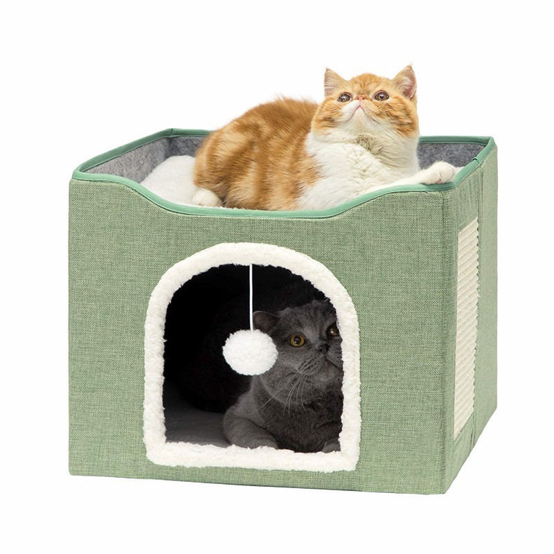 Foldable Cotton Cat Bed