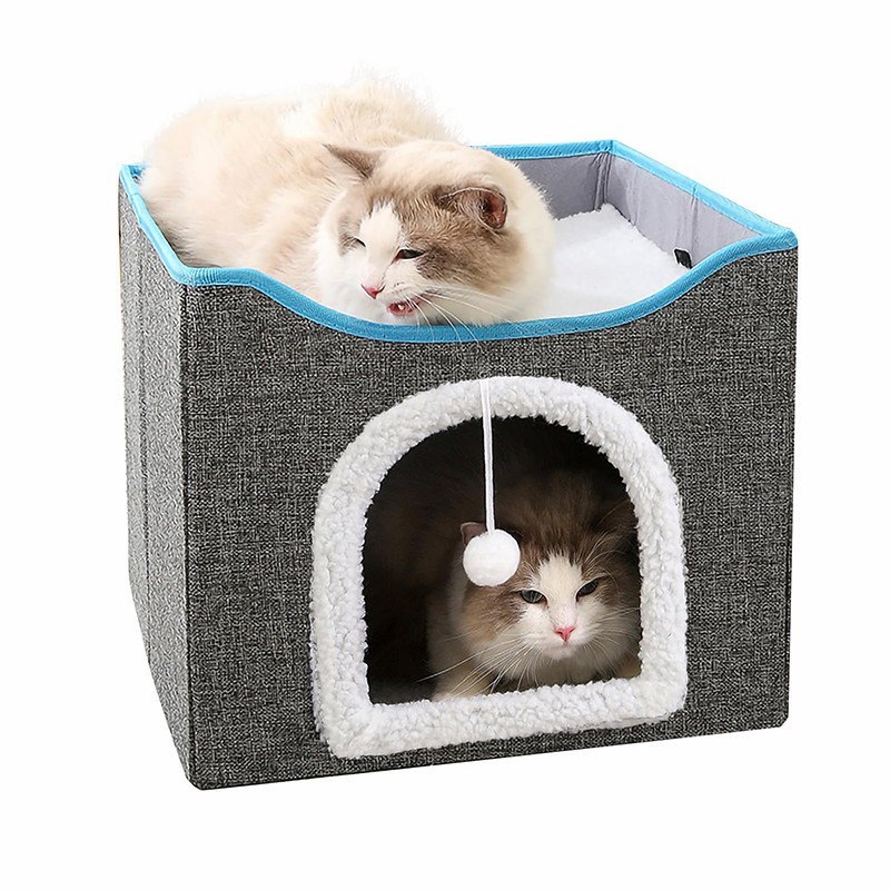 Foldable Cotton Cat Bed