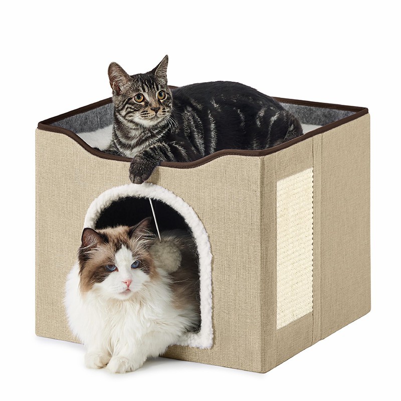 Foldable Cotton Cat Bed