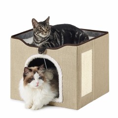 Foldable Cotton Cat Bed