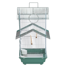small green bird cage
