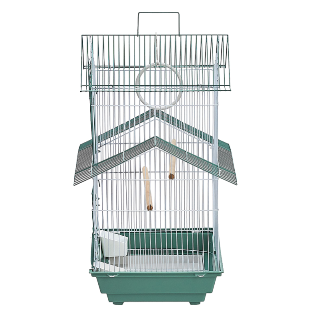 small green bird cage