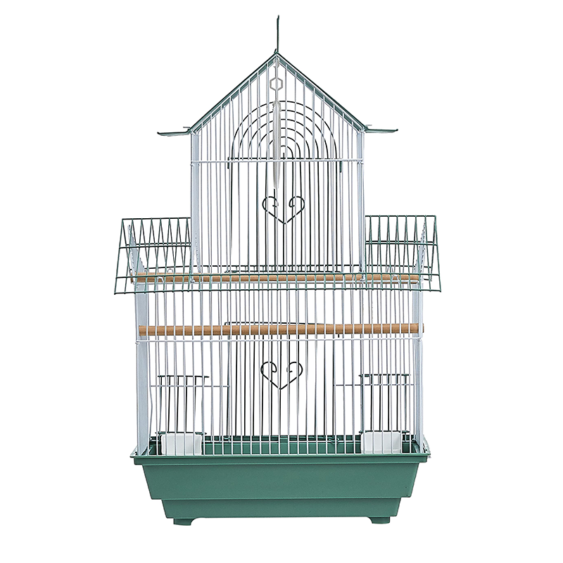 small green bird cage