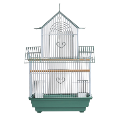 small green bird cage