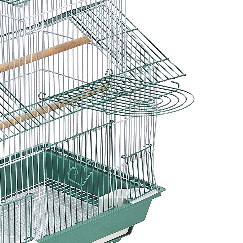 small green bird cage