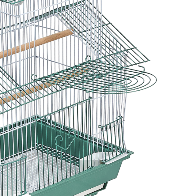 small green bird cage