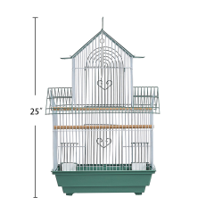 small green bird cage