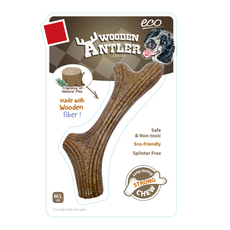 Wooden Elk Antler Teether