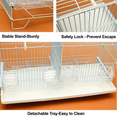 Small Bird Breeding Wire Cage