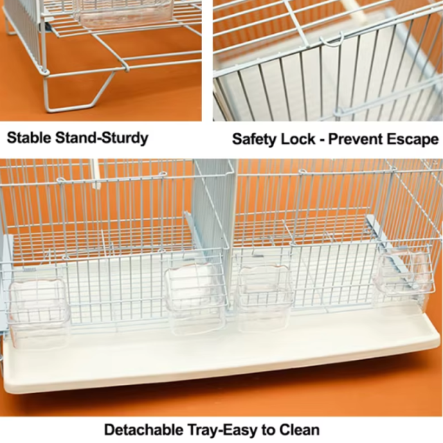 Small Bird Breeding Wire Cage