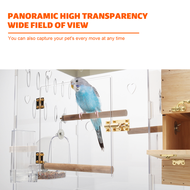 Acrylic Grid Breeding Cage