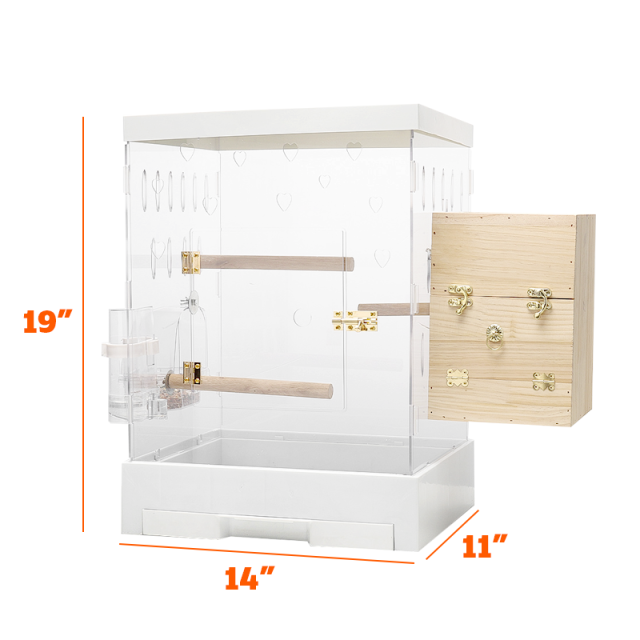 Acrylic Grid Breeding Cage