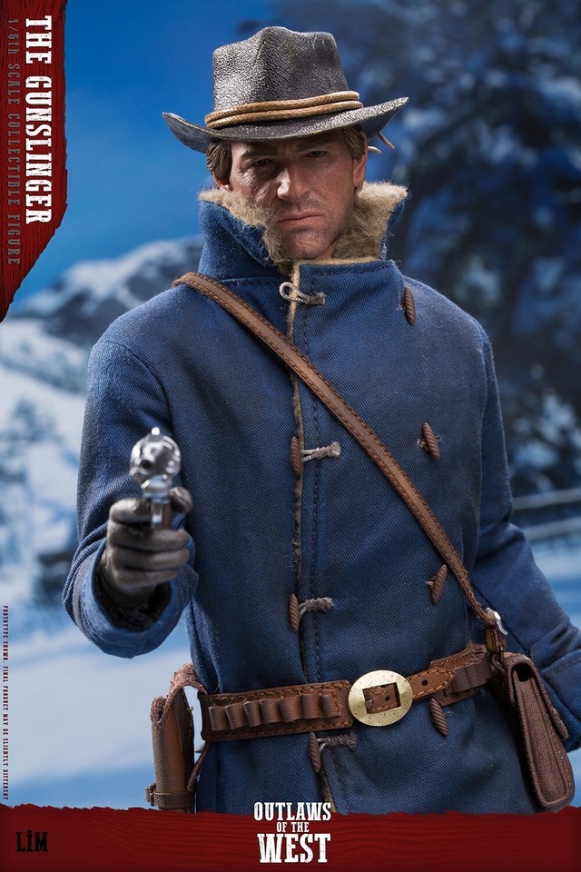 Ready! New LimToys LIM008 1/6 RedDead Redemption Arthur 12" Figure 2 Heads