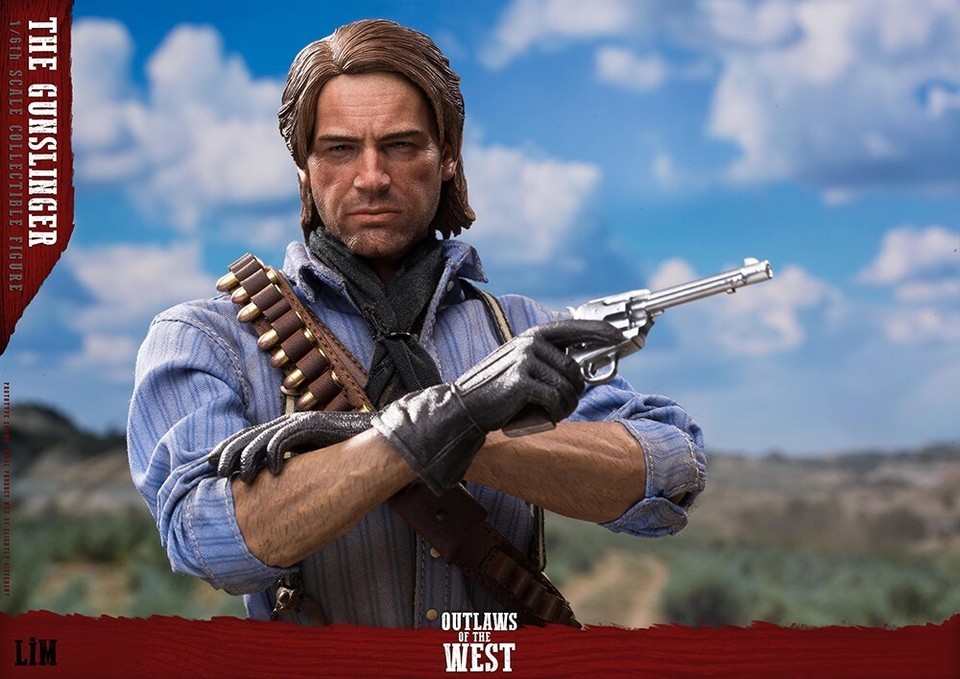 Ready! New LimToys LIM008 1/6 RedDead Redemption Arthur 12" Figure 2 Heads