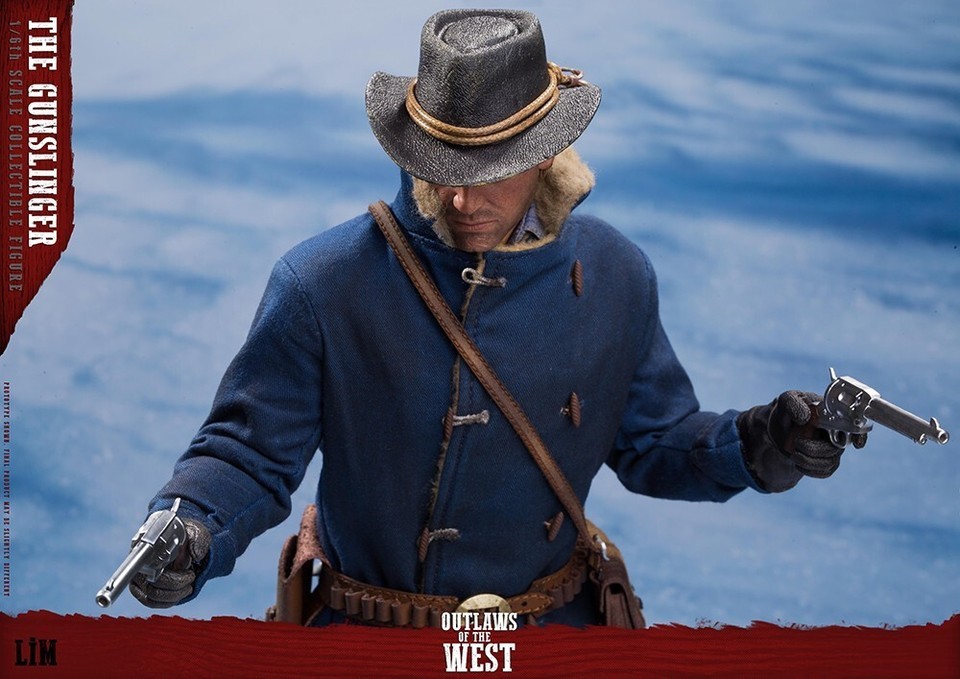 Ready! New LimToys LIM008 1/6 RedDead Redemption Arthur 12" Figure 2 Heads