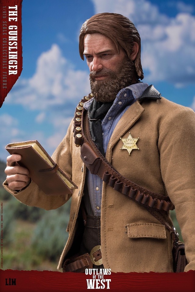 Ready! New LimToys LIM008 1/6 RedDead Redemption Arthur 12" Figure 2 Heads