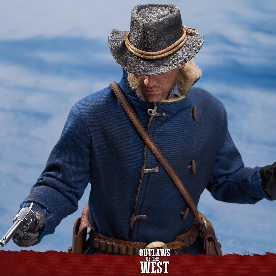 Ready! New LimToys LIM008 1/6 RedDead Redemption Arthur 12" Figure 2 Heads