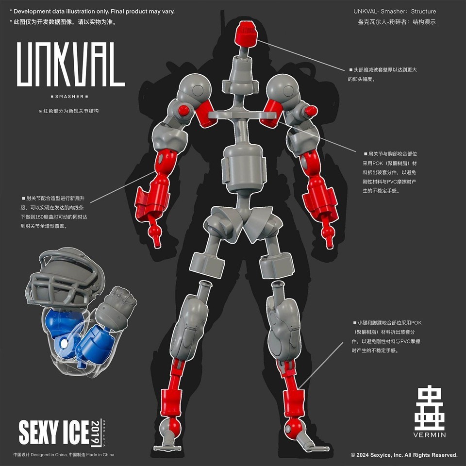 Sexy Ice 2019 Vermin EAE Unkval Eliminator Assault Type 1 Smasher Model Bonus