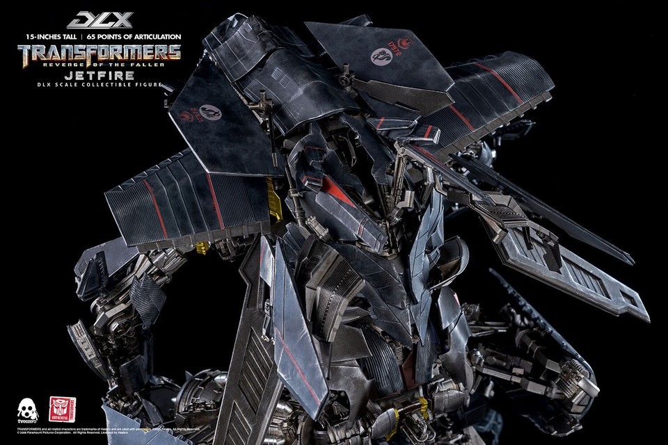 New THREEZERO Transformes Revenge of the Fallen Jetfire DLX 15" Action Figure