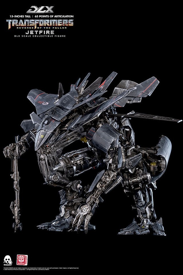 New THREEZERO Transformes Revenge of the Fallen Jetfire DLX 15" Action Figure