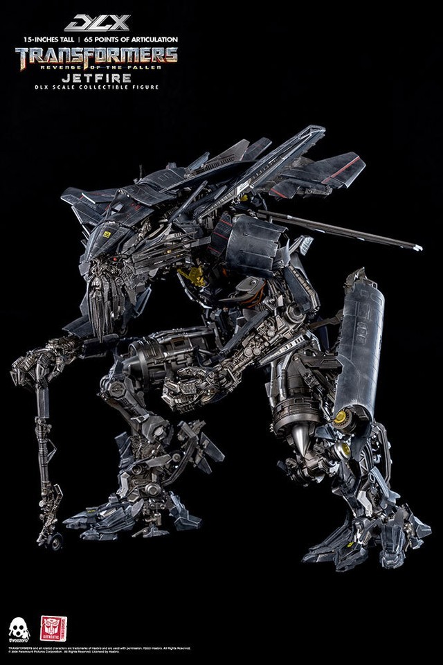New THREEZERO Transformes Revenge of the Fallen Jetfire DLX 15" Action Figure