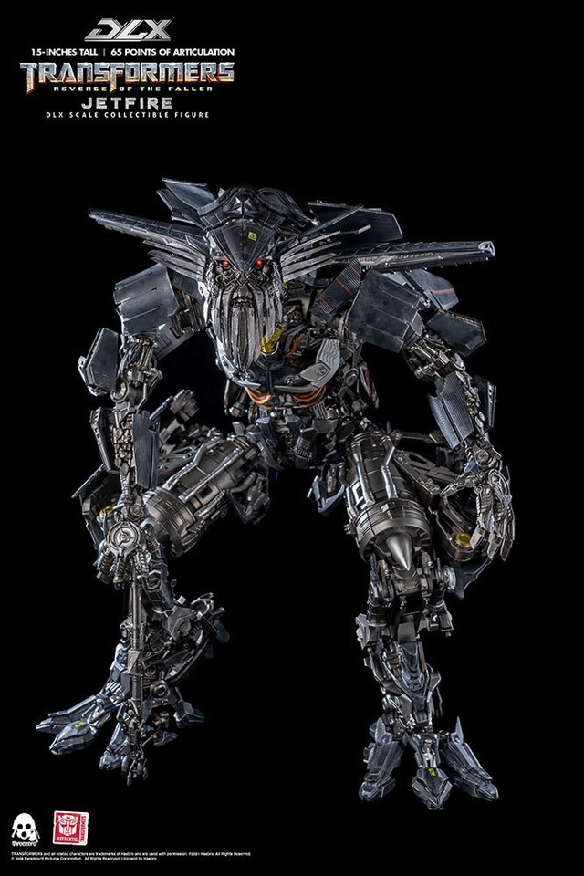 New THREEZERO Transformes Revenge of the Fallen Jetfire DLX 15" Action Figure