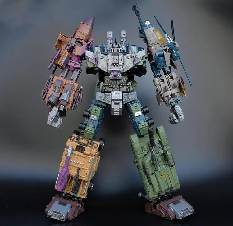 New Jinbao Bruticus Warbotron / PREDAKING Feral Rex Oversized Transform Action Figure No box!