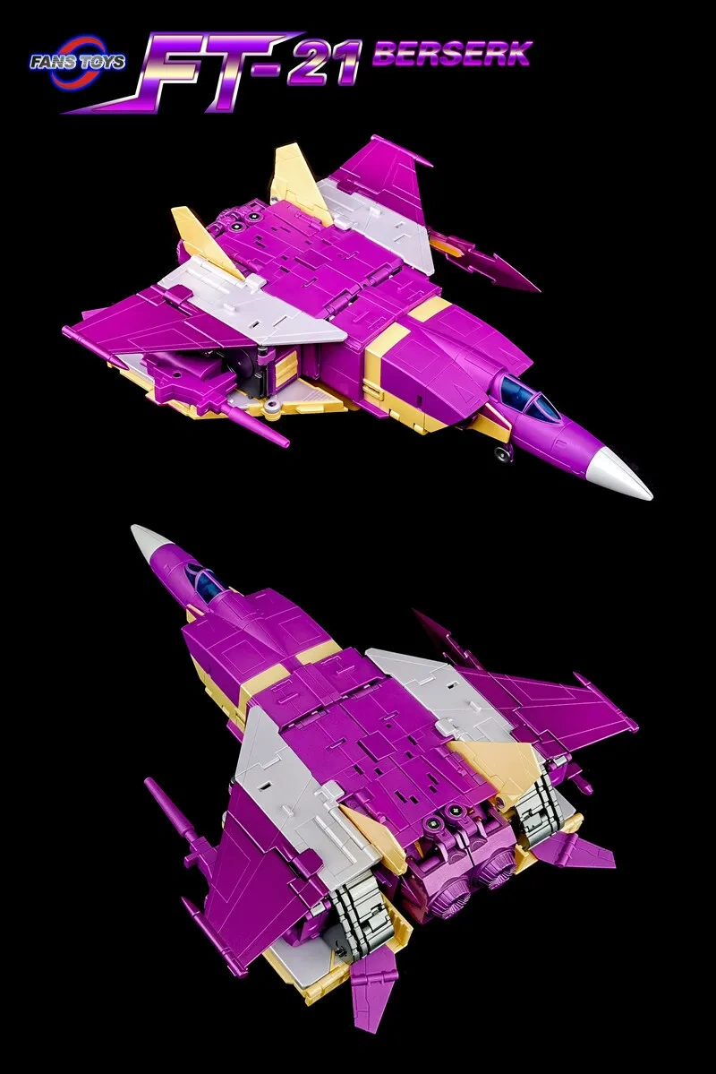 In Stock New FansToys FT-21 Berserk Blitzwing Triple Changers Action Figure Toy