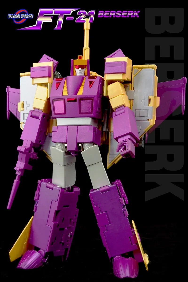 In Stock New FansToys FT-21 Berserk Blitzwing Triple Changers Action Figure Toy