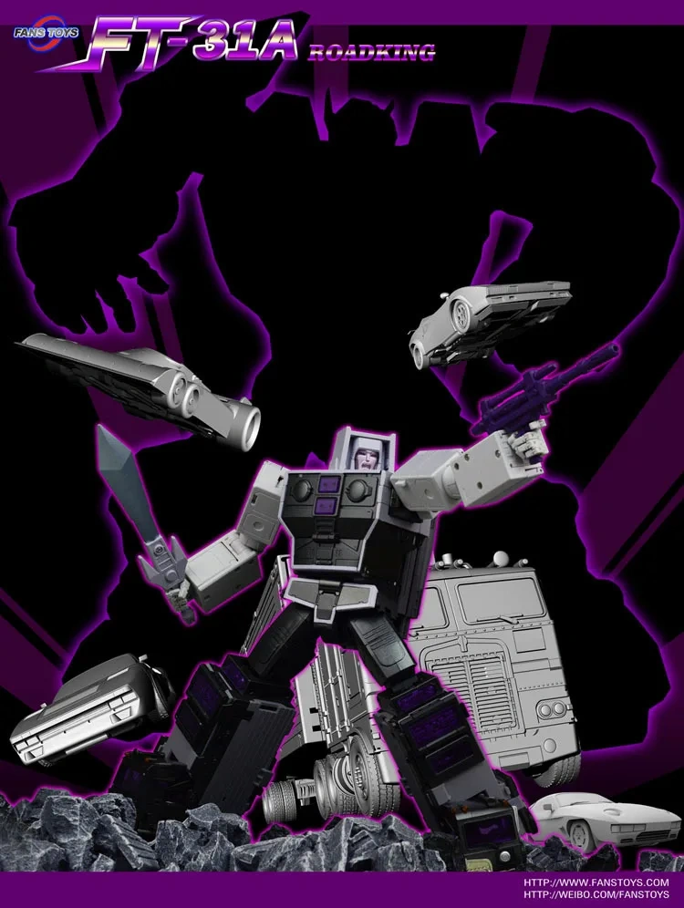 Few In Stock FansToys Transformation TOYS Masterpiece FT-31A FT31A Roadking Aka MP Motormaster MISB