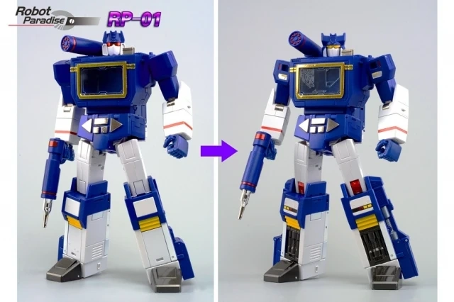 Fast Shipping! New Transformation Toy FansToys RP-01 Robot Paradise Acoustic Soundwave Perfect Box In Stock