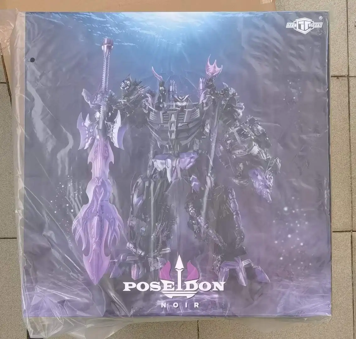 New TFC Toys P01N-06N Poseidon Set of 6 Noir Figures Limited Edition Transformable Toy Combine Model