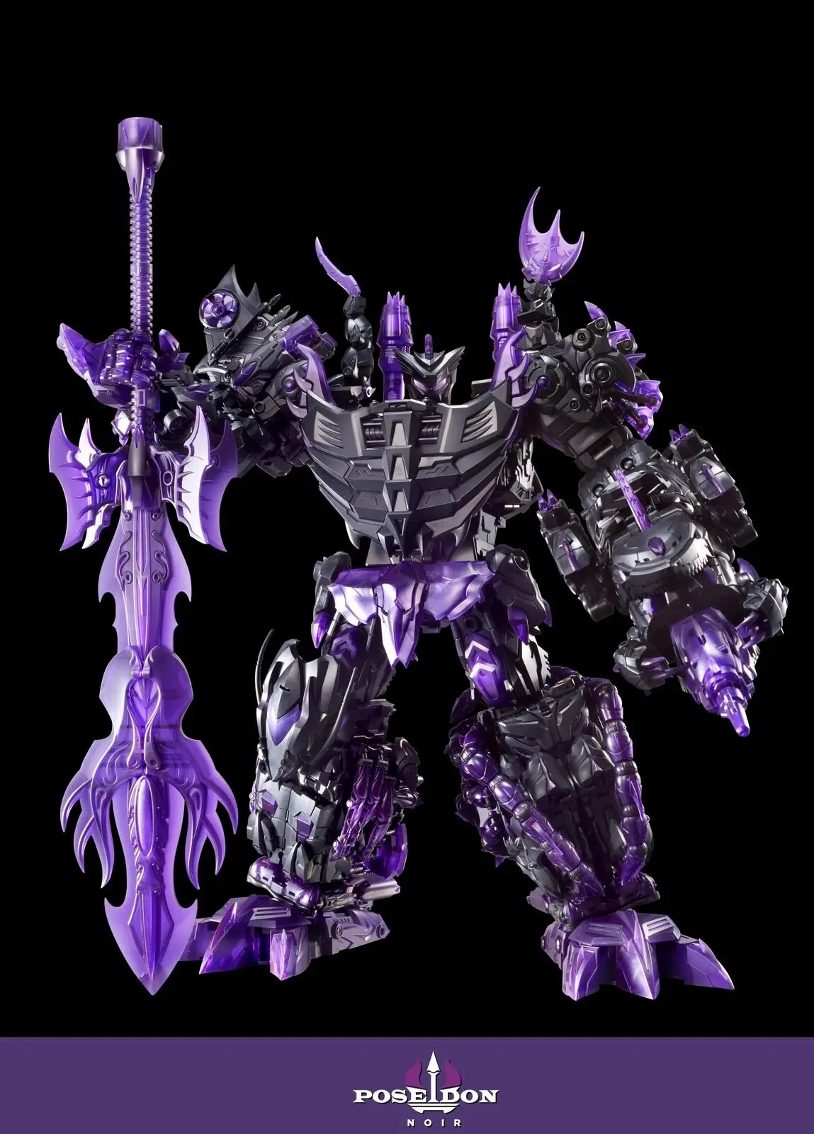 New TFC Toys P01N-06N Poseidon Set of 6 Noir Figures Limited Edition Transformable Toy Combine Model