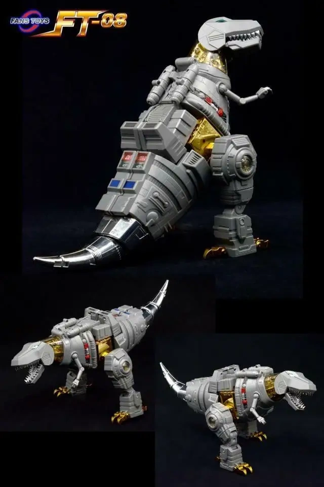 New FansToys FT-08 Robot Grinder Grimlock FT08 Transforms Toy Model Action Figure in stock