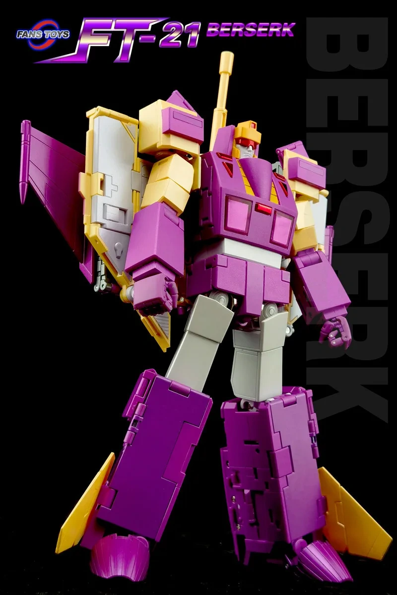 In Stock New FansToys FT-21 Berserk Blitzwing Triple Changers Action Figure Toy