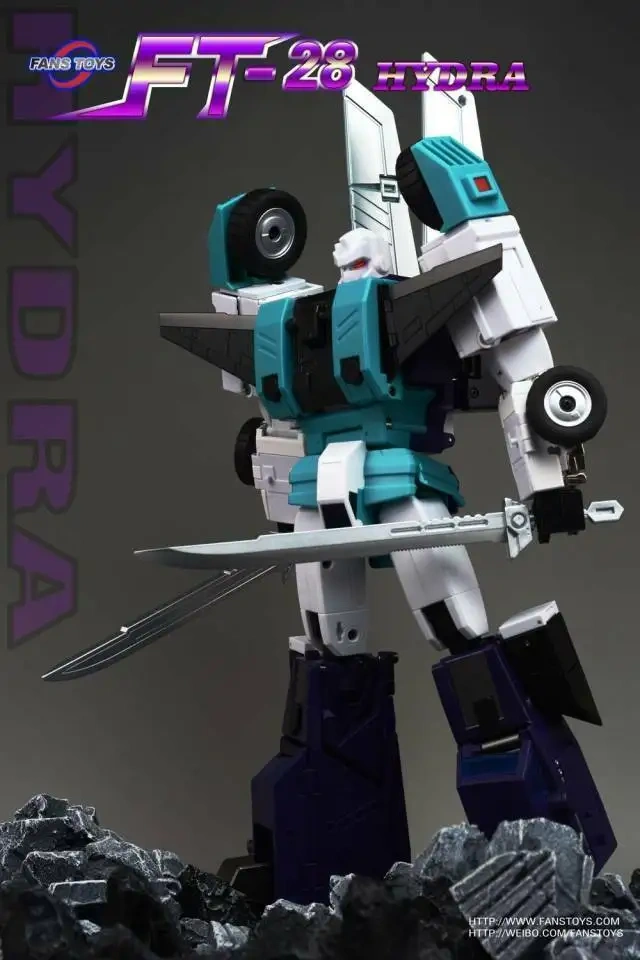 FansToys FT28 Fans Toys FT-28 Hydra Menasor Sixshot Beast Ninja Staff Action Figure New In Stock MISB