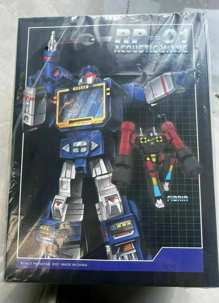 Fast Shipping! New Transformation Toy FansToys RP-01 Robot Paradise Acoustic Soundwave Perfect Box In Stock