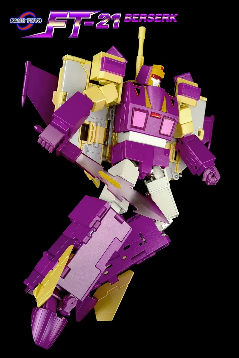 In Stock New FansToys FT-21 Berserk Blitzwing Triple Changers Action Figure Toy
