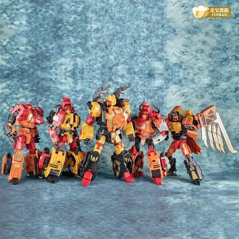 New Jinbao Bruticus Warbotron / PREDAKING Feral Rex Oversized Transform Action Figure No box!