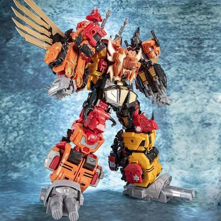 New Jinbao Bruticus Warbotron / PREDAKING Feral Rex Oversized Transform Action Figure No box!
