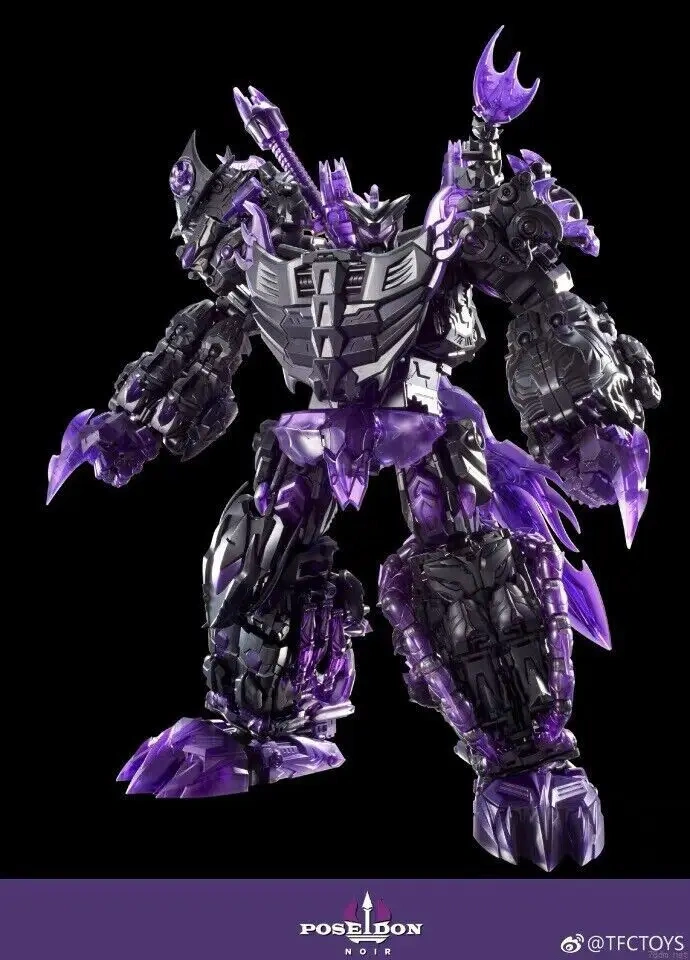 New TFC Toys P01N-06N Poseidon Set of 6 Noir Figures Limited Edition Transformable Toy Combine Model