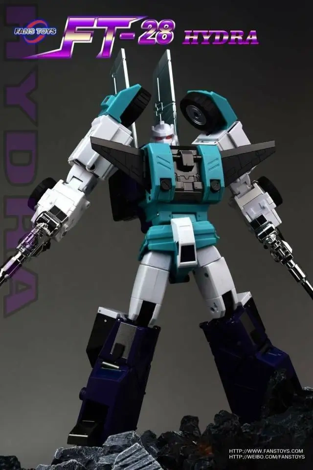 FansToys FT28 Fans Toys FT-28 Hydra Menasor Sixshot Beast Ninja Staff Action Figure New In Stock MISB