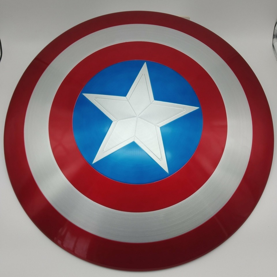 Marvel Legends Captain America 75th Anniversary 1:1 Metal Shield with BOX