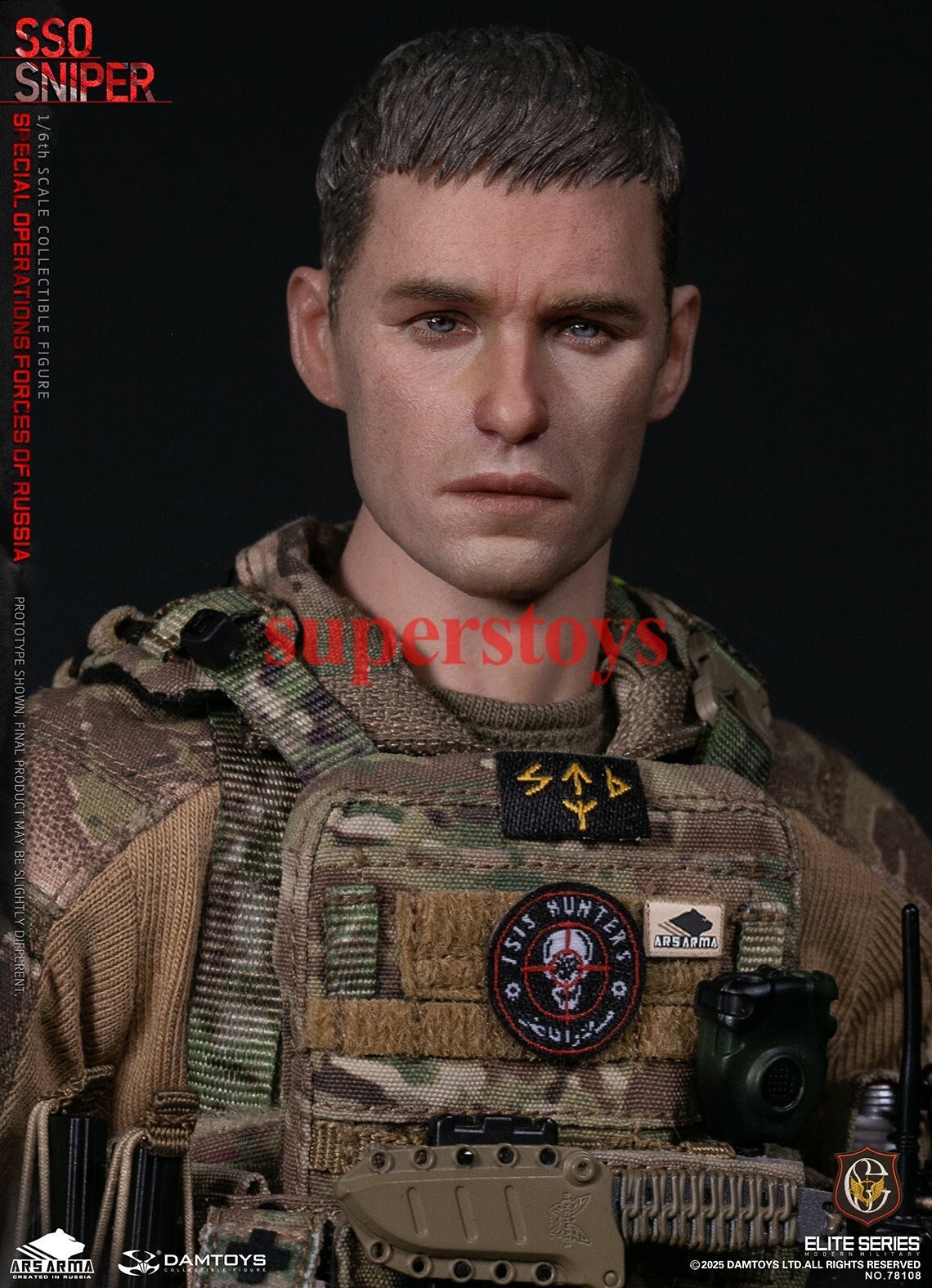 Presale DAMTOYS 78108 1/6 Special Operations Forces of Russia SSO Sniper Model