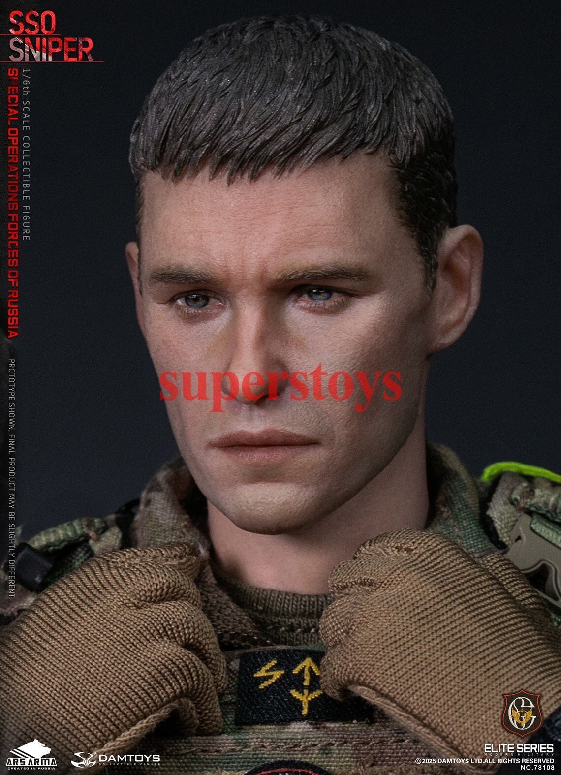 Presale DAMTOYS 78108 1/6 Special Operations Forces of Russia SSO Sniper Model