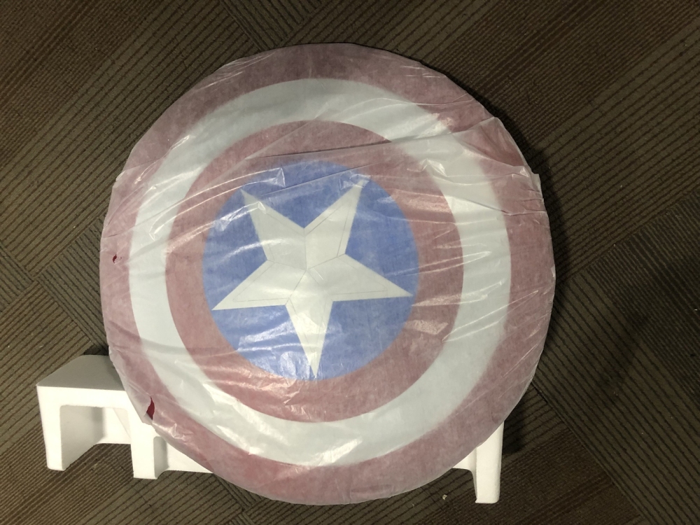 Marvel Legends Captain America 75th Anniversary 1:1 Metal Shield with BOX