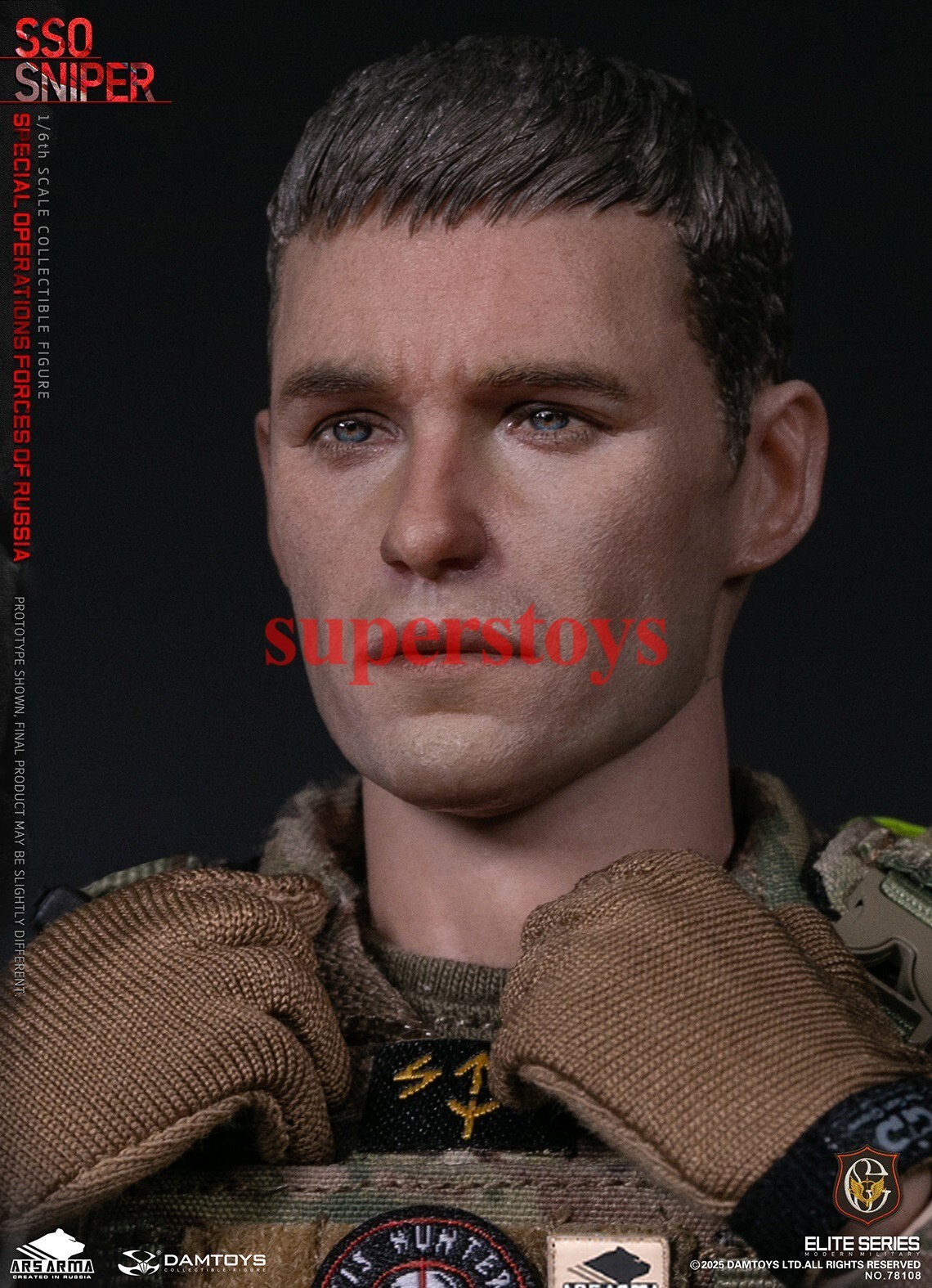 Presale DAMTOYS 78108 1/6 Special Operations Forces of Russia SSO Sniper Model